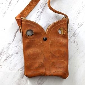 Vintage leather purse